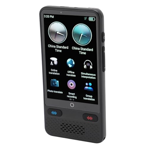 74-Sprachen-Übersetzer, Sprachübersetzungsgerät mit KI-Assistent. Großes Touchscreen-Display, Unterstützt Intelligente Aufzeichnung in 115 Sprachen, Gruppenübersetzung in 138 74-Sprachen-Übersetzer, Sprachübersetzungsgerät mit KI-Assistent. Großes Touchscreen-Display, Unterstützt Intelligente Aufzeichnung in 115 Sprachen, Gruppenübersetzung in 138 von CCYLEZ