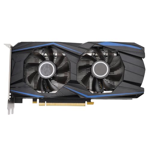 960 Grafikkarten, Gaming -PC -Computer -Grafikkarte, 4 GB GDDR5 -Grafikkarte, 1140 MHz GPU 7012MHz Speichergeschwindigkeit PCI Express 3.0 mit 2 Kühlventilatoren von CCYLEZ