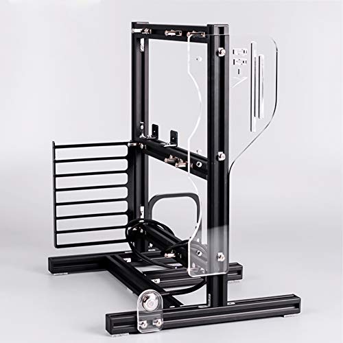 Vertikaler Übertaktungs-ATX/M-ATX/ITX Open Chassis - Offener Aluminiumrahmen DIY Bare Metal Frame für Motherboard von CCYLEZ
