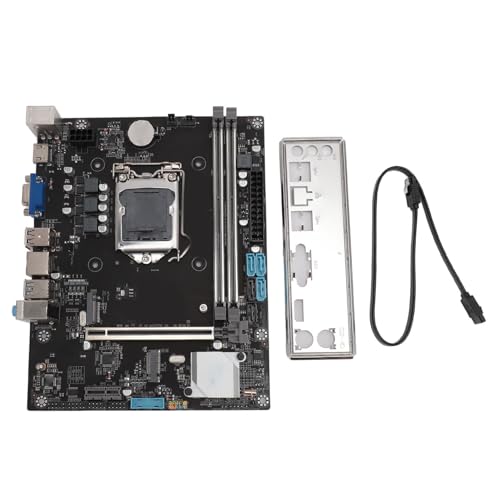 B85M K Computer-Motherboard, LGA1150-CPU-Desktop-MATX-Mainboard, DDR3-Speichersteckplätze, USB3.0-Schnittstelle, Gigabit-NIC mit VGA, Erweiterbare PCIEX16-Grafikkarte B85M K Computer-Motherboard, LGA1150-CPU-Desktop-MATX-Mainboard, DDR3-Speichersteckplätze, USB3.0-Schnittstelle, Gigabit-NIC mit VGA, Erweiterbare PCIEX16-Grafikkarte von CCYLEZ