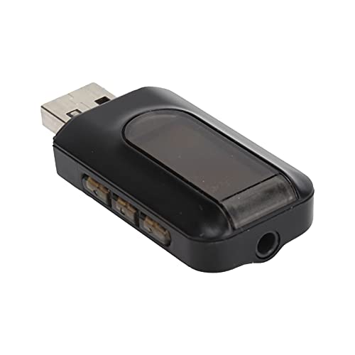 Bluetooth 5.0 Sender Empfänger, Wireless Audio Adapter, 2 in 1 USB-Empfänger, mit LCD Bildschirm, HiFi Klangqualität, für TV, Telefon, Laptop, Lautsprecher von CCYLEZ