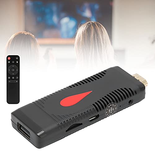 CCYLEZ 4K HD TV Stick, 2GB RAM + 16GB ROM Tragbarer TV Box Stick für Android 10, HDR Display Smart Television Stick für Geschäftstreffen, Freizeit, Unterhaltung, Familie von CCYLEZ