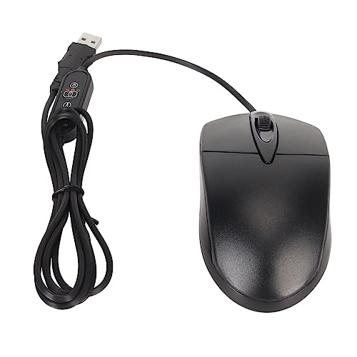 CCYLEZ Beheizte Maus, 1600DPI-Maus USB, Optische Maus Ergonomisch mit 3-Gang-Temperaturregelung für Arbeiten Im Winter, Plug-and-Play, Hält die Hände Warm von CCYLEZ