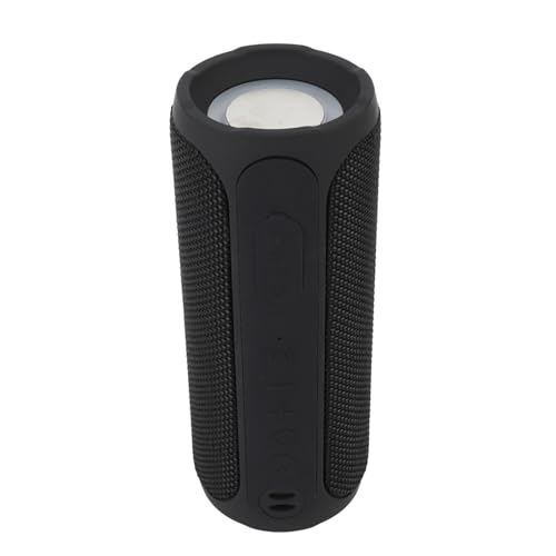 CCYLEZ Bluetooth-Lautsprecher mit Bunter Beleuchtung, Schwarzer Tragbarer Basslautsprecher, Klarer Klang, für Outdoor, Partys CCYLEZ Bluetooth-Lautsprecher mit Bunter Beleuchtung, Schwarzer Tragbarer Basslautsprecher, Klarer Klang, für Outdoor, Partys von CCYLEZ