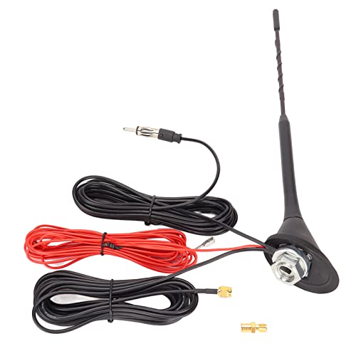 CCYLEZ DAB+AM/FM Autoradioantenne,174-237MHz Radioantenne mit SMA/SMB Stecker,Ethernet Netzwerkkarten Antenne für Auto Fahrzeug von CCYLEZ