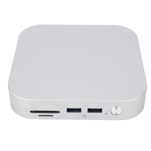 CCYLEZ Dockingstation für Mac M4, Stand Hub mit Dual M.2 SSD -Slots 10Gbit / S USB A Ports 40Gbit / S Bandbreite PCIE 4.0 M.2 Slots für Mac M4 Pro 2024 (EU-Stecker) von CCYLEZ