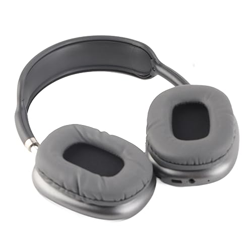 CCYLEZ Drahtlose Bluetooth-Kopfhörer, Over-Ear-Dual-Headset, Stereo, Einziehbares, Komfortables Headset für Reisen, Arbeit, Laptop von CCYLEZ