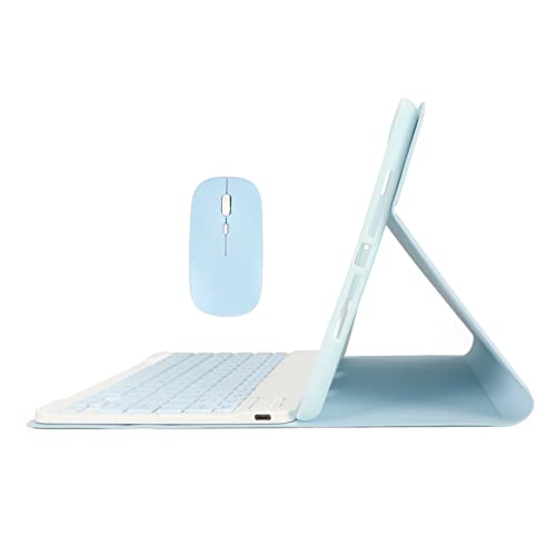 CCYLEZ Drahtloses Tastatur-Set mit Fall, Tablet-Schutz mit Magnetischer Tastatur, Auto Sleep/Wake, mit Bleistift Halter, Drahtlose Tastatur, für OS Air3 10,5 Zoll, Pro 10,5 Zoll (Blau) von CCYLEZ