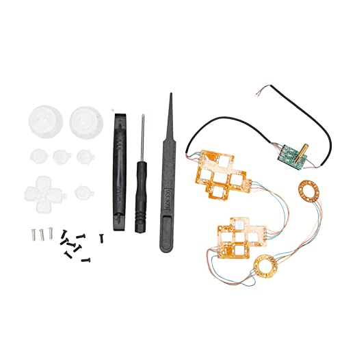 CCYLEZ Face Buttons LED-Kit für PS5-Controller, Professionelles DIY-LED-Leuchttastenmodul für PS5-Gamecontroller, Energiesparend von CCYLEZ