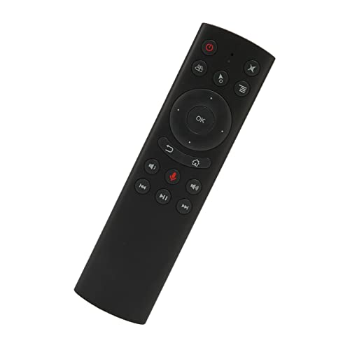 G20S Voice Air Remote mit Hintergrundbeleuchtung, Fernbedienung für TV Projektor Computer, IR Lernen, TV Fernbedienung mit 6 Achsen Gyroskop(G20S mit Gyroskop) von CCYLEZ