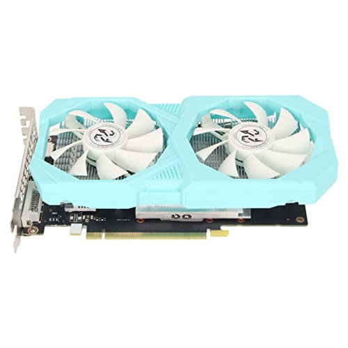 CCYLEZ GTX1660ti 6G GDDR6-Grafikkarte, 192-Bit-HD-Multimedia-Schnittstelle, DVI, Zwei Lüfter für Büro und Gaming von CCYLEZ