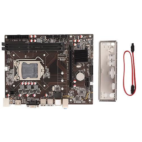 CCYLEZ H81A-Motherboard, H81A-Desktop-Motherboard, ATX-Motherboard für Computerspiele, Unterstützt HD-Multimedia-Schnittstelle, VGA, DDR3 SATA3.0 und SATA2.0 von CCYLEZ