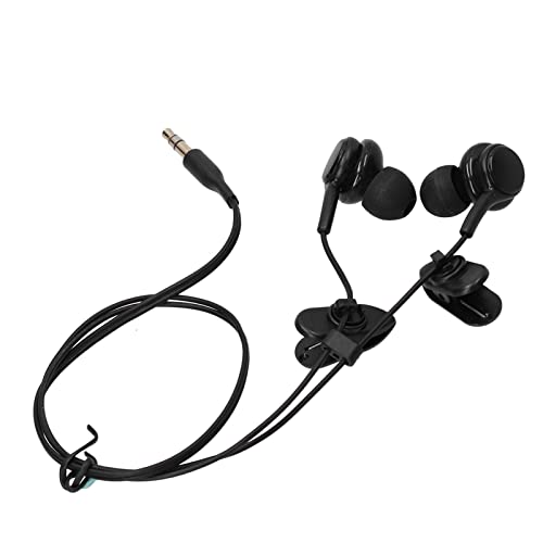 CCYLEZ Kabellose Kopfhörer,3,5 mm Klinken Ohrhörer mit Zwei Clips Am Kopfhörerkabel,Keine Knoten Schwimmkopfhörer für Unterwassermusik, Surfen und Laufen von CCYLEZ