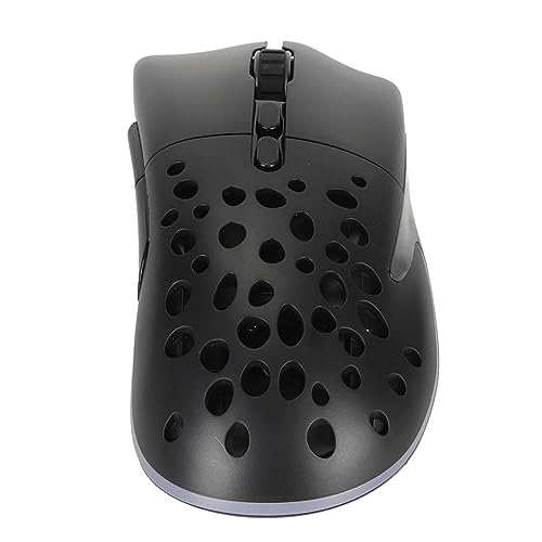 CCYLEZ Kabellose Maus, Programmierbare Dual-Mode-Tasten mit RGB-Hintergrundbeleuchtung und Einstellbarer DPI, Ergonomische Gaming-Maus für Computer-Gaming-Büro von CCYLEZ