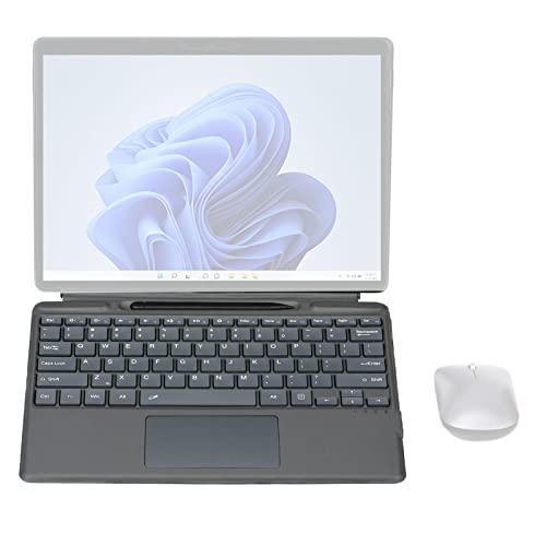 CCYLEZ Kabellose Tastatur für Pro 8, ultradünne kabellose Tablet Tastatur mit 2 Tasten Trackpad, Typ C Schnittstelle von CCYLEZ