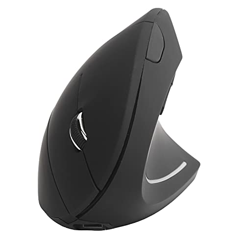 CCYLEZ Kabellose vertikale Maus, DPI, verstellbar, 2,4 G, ergonomische Maus, 800/1200/1600, 3 dpi, Rechtshänder, ergonomische Mäuse, für Laptop, PC, Computer, Desktop (wiederaufladbare Version von CCYLEZ