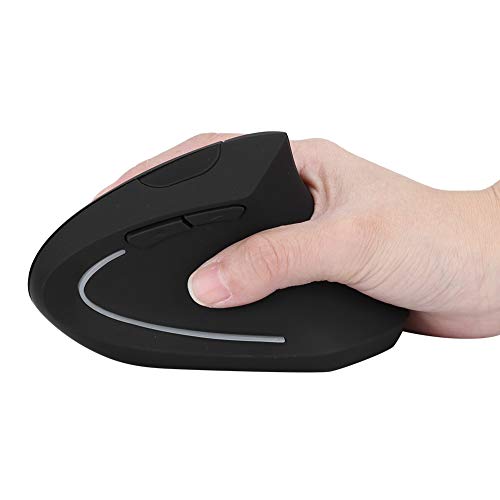 CCYLEZ Kabellose vertikale Maus, ergonomische Gaming Mäuse, Computermäuse mit Empfänger, für PC/Tablet/Laptop, tragbare kleine Reise Bluetooth Mouse von CCYLEZ