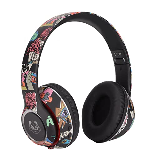 CCYLEZ Kabelloses Bluetooth Headset, LED HiFi Gaming Headset, Over Ear Kopfhörer, mit Bunten Lichtern, Upgrade von Bluetooth 5.1, Surround Sound, für Musik/Gaming//Laufen von CCYLEZ