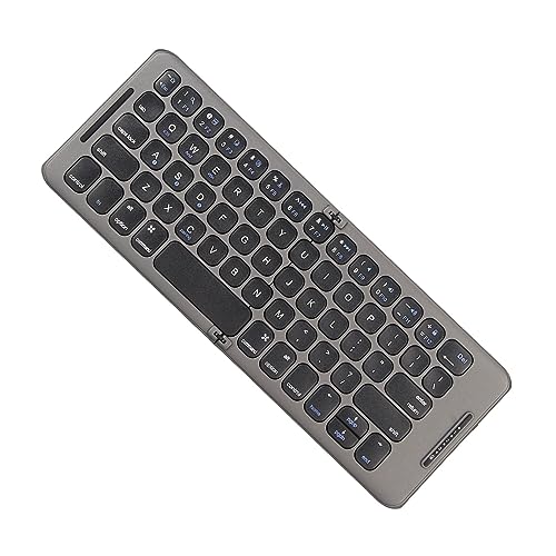 CCYLEZ Kompakte faltbare schnurlose Tastatur, Multi-Geräte-Multi-System-kompatible tragbare Taschen-Tastatur, geräuscharmes Tippen für Win IOS Andro Tablet PC Smartphone von CCYLEZ