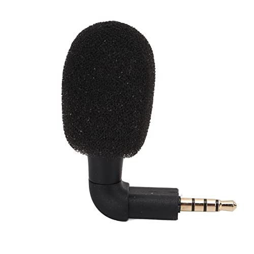 CCYLEZ -Omni-Richtmikrofon, 3,5-mm-Klinken-Live-Aufnahmemikrofon für Konferenzen, Sprachaufzeichnung, Tragbares 360°-Surround-Radio-Mikrofon für Smartphones von CCYLEZ