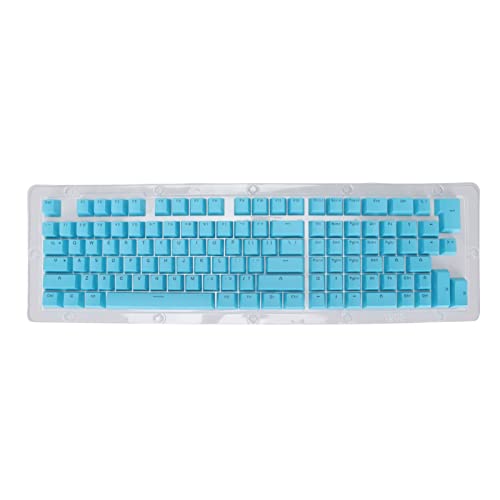 CCYLEZ PBT-Tastatur-Tastenkappen, 114 Tasten-Tastenkappen-Set, OEM-Höhen-Tastenkappen, Computer-Tastenkappen mit Hintergrundbeleuchtung, Zweifarbige Injektionslichtübertragung, für von CCYLEZ