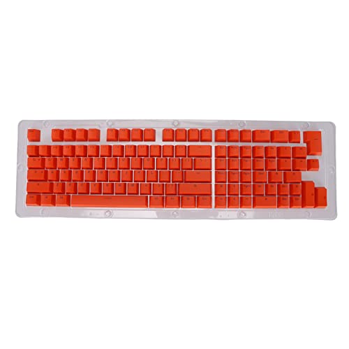 CCYLEZ PBT-Tastatur-Tastenkappen, 114 Tasten-Tastenkappen-Set, OEM-Höhen-Tastenkappen, Computer-Tastenkappen mit Hintergrundbeleuchtung, Zweifarbige Injektionslichtübertragung, von CCYLEZ