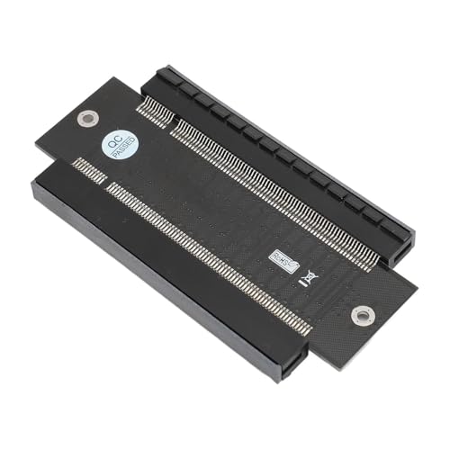 CCYLEZ PCIe 16X Buchse auf Buchse Riser-Adapter, PCI Express 16X Extender Konverter, Kompakt und Tragbar, PCIe 3.0 SPEC Punkt-zu-Punkt-Design, für Große Grafikkarten CCYLEZ PCIe 16X Buchse auf Buchse Riser-Adapter, PCI Express 16X Extender Konverter, Kompakt und Tragbar, PCIe 3.0 SPEC Punkt-zu-Punkt-Design, für Große Grafikkarten von CCYLEZ