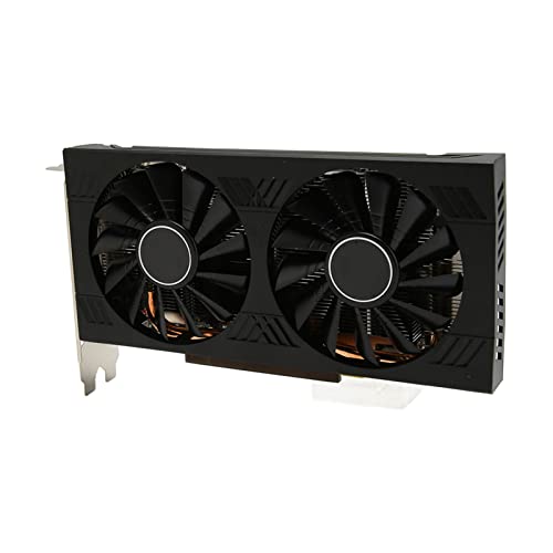 CCYLEZ RX580 8 GB GDDR5 256 Bit Grafikkarte, Computergrafikkarte mit Einer Auflösung von 4096 X 2160, 1286 MHz Kernfrequenz von CCYLEZ