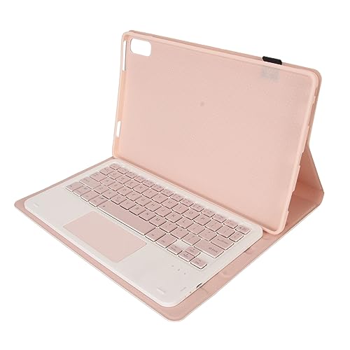 CCYLEZ Tablet-Tastatur BT, Magnetische Hülle, Stifthalter für Pad Plus 2023 11,5 Zoll, Präzise Aussparung, Kabellose Tastatur mit Trackpad für Tab P11 2. Generation (PINK) von CCYLEZ