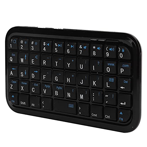 CCYLEZ Tastatur, 49 Tasten, Tragbare Tastatur, USB-Tastatur für iOS-Tablet/PS3/Smartphone//PC. Wiederaufladbarer Lithium-Akku. Schwarz von CCYLEZ