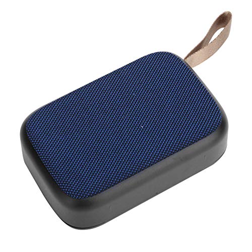 CCYLEZ Tragbare Lautsprecher mit Bluetooth, Kabelloser Stereo Subwoofer, USB Sound mit UKW Radio, Unterstützung von AUX, für Tablet, Laptop, Handy(Blau) von CCYLEZ