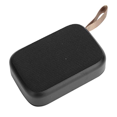 CCYLEZ Tragbare Lautsprecher mit Bluetooth, Kabelloser Stereo Subwoofer, USB Sound mit UKW Radio, Unterstützung von AUX, für Tablet, Laptop, Handy(Schwarz) von CCYLEZ