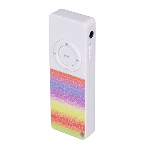 Tragbarer MP3-Player, Musik-Player mit Verlustfreiem Sound, Unterstützung von Bis zu 64 GB, 180-mAh-Akku, Hochempfindliche Touch-Taste, Taschen-MP3-Player für Schüler(E1) von CCYLEZ