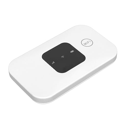 Tragbarer WLAN-Router, WLAN-Hotspot-Gerät, Mobiler 4G-LTE-WLAN-Router mit 2100-mAh-Akku für Autonutzer, Geschäftsreisende und Outdoor-Reisende, 3G/4G-Hochgeschwindigkeitsinternet von CCYLEZ
