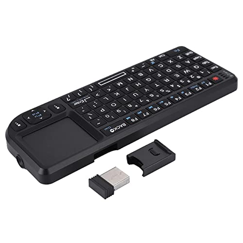 CCYLEZ Ultradünne Tastatur mit Hintergrundbeleuchtung und Touchpad für PS3, 360, wiederaufladbar, Infrarot-Anzeige, CCYLEZT236S9WI1Y von CCYLEZ