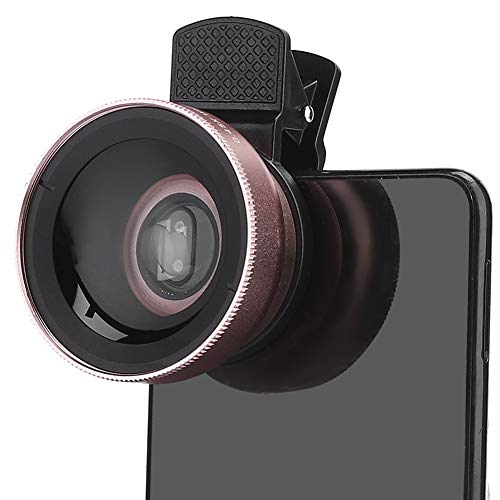 Cell Phone Camera Lens, Professional 2 in 1 Phone Lens 0.45X Super Weitwinkel Objektiv und 12.5X Makro Objektiv für Smartphones, Tablets, Kameras mit Durchmessern von 13 mm oder weniger von CCYLEZ