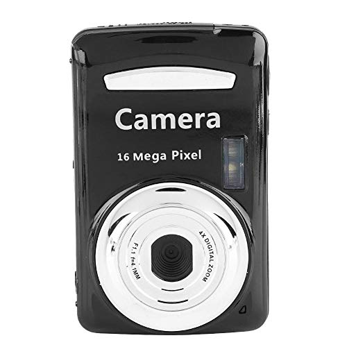 Digital 16MP 720P 30FPS 4X Zoom HD-Kamera mit vielen nützlichen Funktionen zum Erfassen kostbarer und flüchtiger Momente.,Kompakte Größe(Black) von CCYLEZ