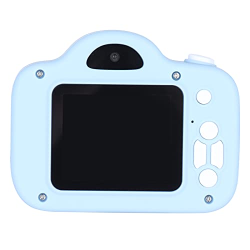 Digitalkamera, Kinderkamera, Tragbare -Kamera, Pädagogische Spielzeugkamera, mit Dual-Kamera Vorne und Hinten und IPS-Bildschirm, 1080P-Unterstützung für Videos(Blau) von CCYLEZ