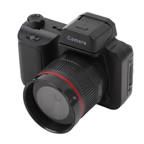 Digitalkamera 16x, 2,2 Zoll Flip-Screen 180° mit LED-Fülllicht. 4K-Kamera, Tragbar, 50 MP, Videorecorder, AF-Kamera mit Automatischem Fokus für die Fotografie von CCYLEZ
