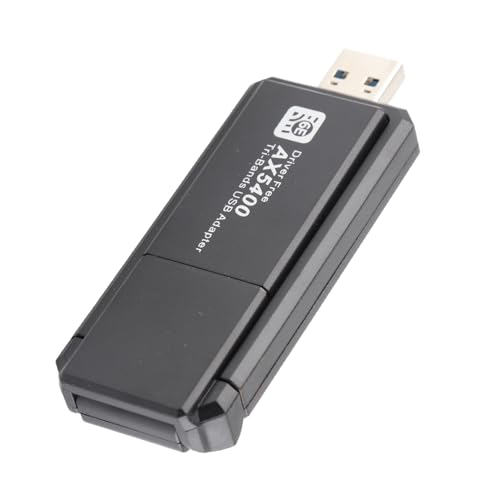 Drahtloser Kartenadapter, Tri-Band-WLAN-Netzwerkkarte, WiFi 6E-Netzwerkadapter USB3.0 802.11ax, Unterstützt die Bänder 2,4 GHz, 5 GHz und 6 GHz, Bis zu 5400 MBit/s. Kompatibel von CCYLEZ