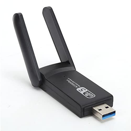 Dual Frequency Wireless NetCard,USB3.0 Netzwerkkartenadapter,RTL8812BU Chip,802.11a/b/g/n/ac,WiFi Adapter für Computer Laptops,Plug and Play, von CCYLEZ