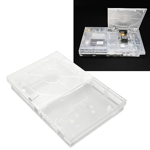 Ersatz Spielekonsolenschale für PS Slim, Transparente Spielekonsolenschale, Ersatzgehäuse mit Leichtem Design (für 7XXXX) von CCYLEZ