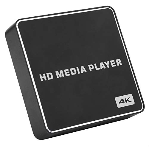 Full HD 1080P Media Box,USB Media Player Unterstützt HDMI 4K (30 60 Frames),Android TV Box mit 2.4GHz Quadcore Prozessor,Vierkern Cortex A7 4K 10Bit H.264/h.265 Player von CCYLEZ