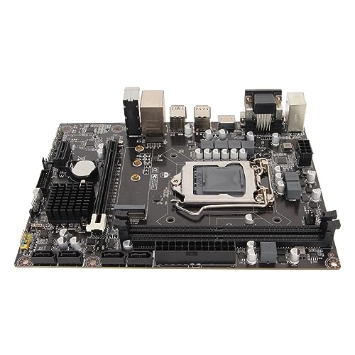 H310 LGA 1151 Motherboard, Dual-Channel-DDR4-Speichersteckplatz, Erweiterungsports mit SATA 6Gbs-Ports, NVME M.2-Steckplatz, PCIe X16-Steckplatz, PCIe X1-Steckplatz, USB 3.0 2.0, von CCYLEZ