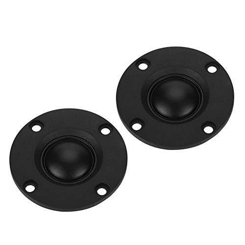 HiFi-Lautsprecher, Soft Dome-Seidenfilm, 2-teiliger 30-W-6Ω-Seidenfilm-Hochtöner-Höhenlautsprecher HiFi-Lautsprecher, 20-mm-Vibrationsmembran, natürlicher und voller Klang, Audio-Lautsprecher von CCYLEZ