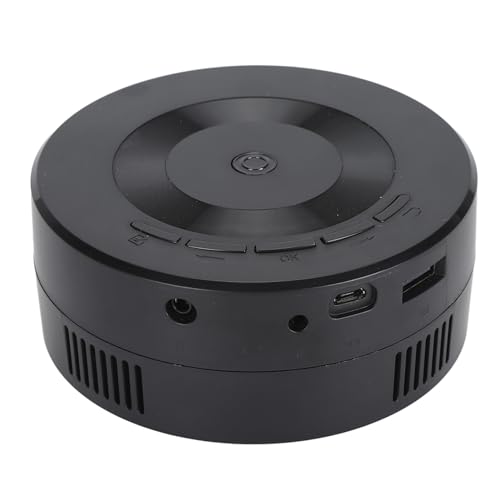 Kleiner LED-Projektor, 1080P, Tragbarer Heimkino-Filmprojektor mit Gleichem Bildschirm, mit Optischer Linse, Integriertem Lautsprecher, Unterstützung für Mobile Stromversorgung, Kleiner LED-Projektor, 1080P, Tragbarer Heimkino-Filmprojektor mit Gleichem Bildschirm, mit Optischer Linse, Integriertem Lautsprecher, Unterstützung für Mobile Stromversorgung, von CCYLEZ