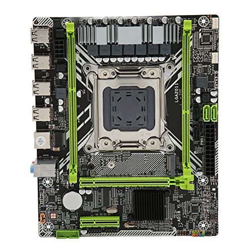 LGA 2011 Sockel X79D 2.0 Computer Motherboard, Dual Channel DDR3, M.2 NVM, Micro ATX Gaming Motherboard für E5, 2640 V2 und Core I7 Serie CPU von CCYLEZ