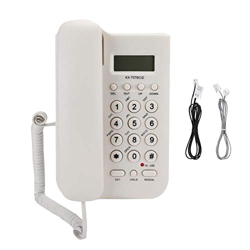 Minitelefon, Desktop-Telefon, kabelgebundenes englisches Festnetz, Freisprech-Telefone, Home-Office-Telefon, Telefon mit lautem Ton(#1) von CCYLEZ