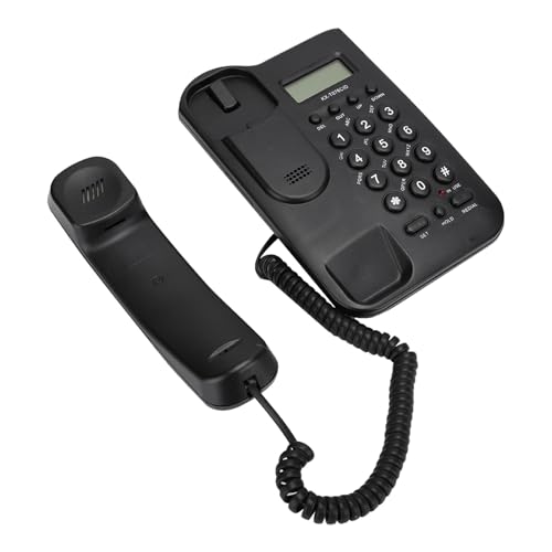Minitelefon, Desktop-Telefon, kabelgebundenes englisches Festnetz, Freisprech-Telefone, Home-Office-Telefon, Telefon mit lautem Ton(#2) von CCYLEZ