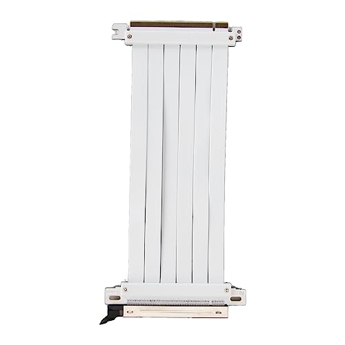 PCIe 3.0 X16 Grafikkarten-Extender-Riser-Kabel, 180 Grad flexibles Grafikkartenkabel, hohe Abschirmung, einfache Installation, stabiles Signal, PCB-Design, weitgehend kompatibel (30 cm) von CCYLEZ